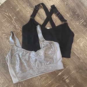 Davin & Adley Nursing bra with slide straps bundle